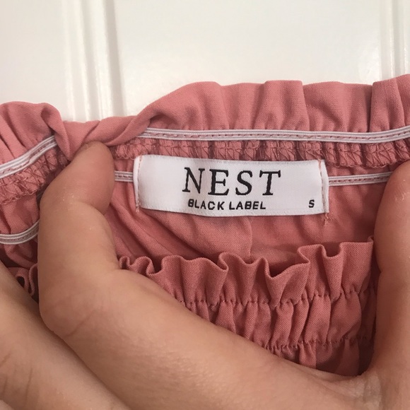 NEST BLACK LABEL Dusty Rose Blouse - Picture 4 of 9